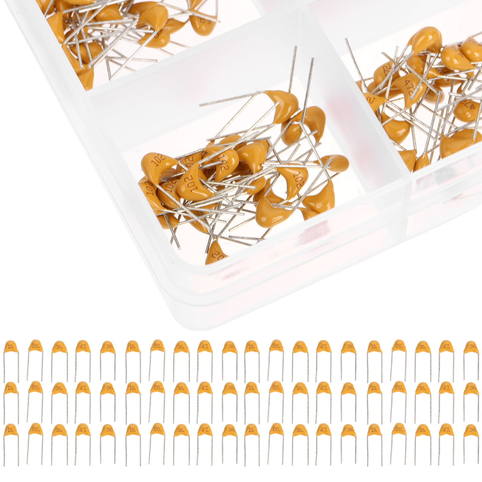 Electronics Repair Hobby - 1Set Ceramic Capacitor Sample Assorted 50V