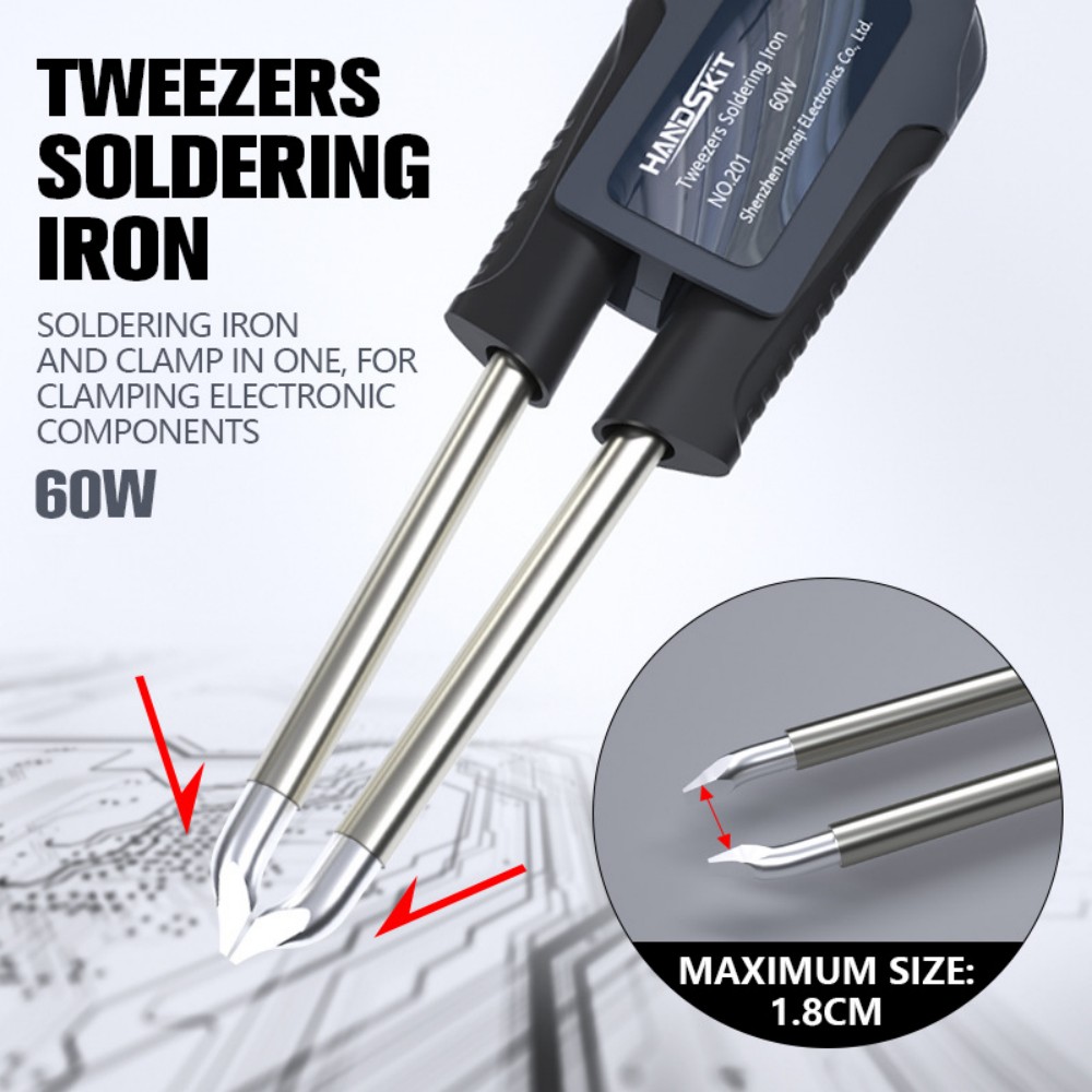 T12 Soldering Tweezer Handle – - Electronics Repair Tools recension och pris