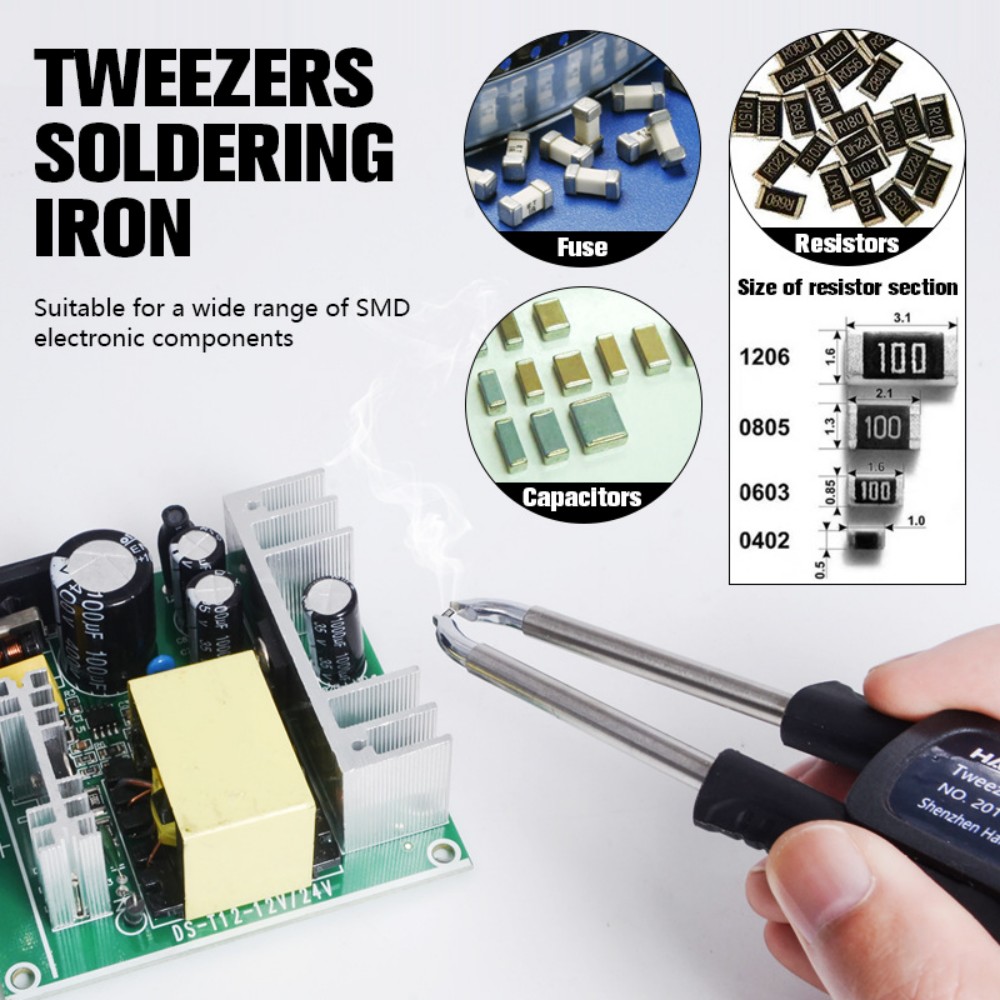 T12 Soldering Tweezer Handle – - Electronics Repair Tools recension och pris