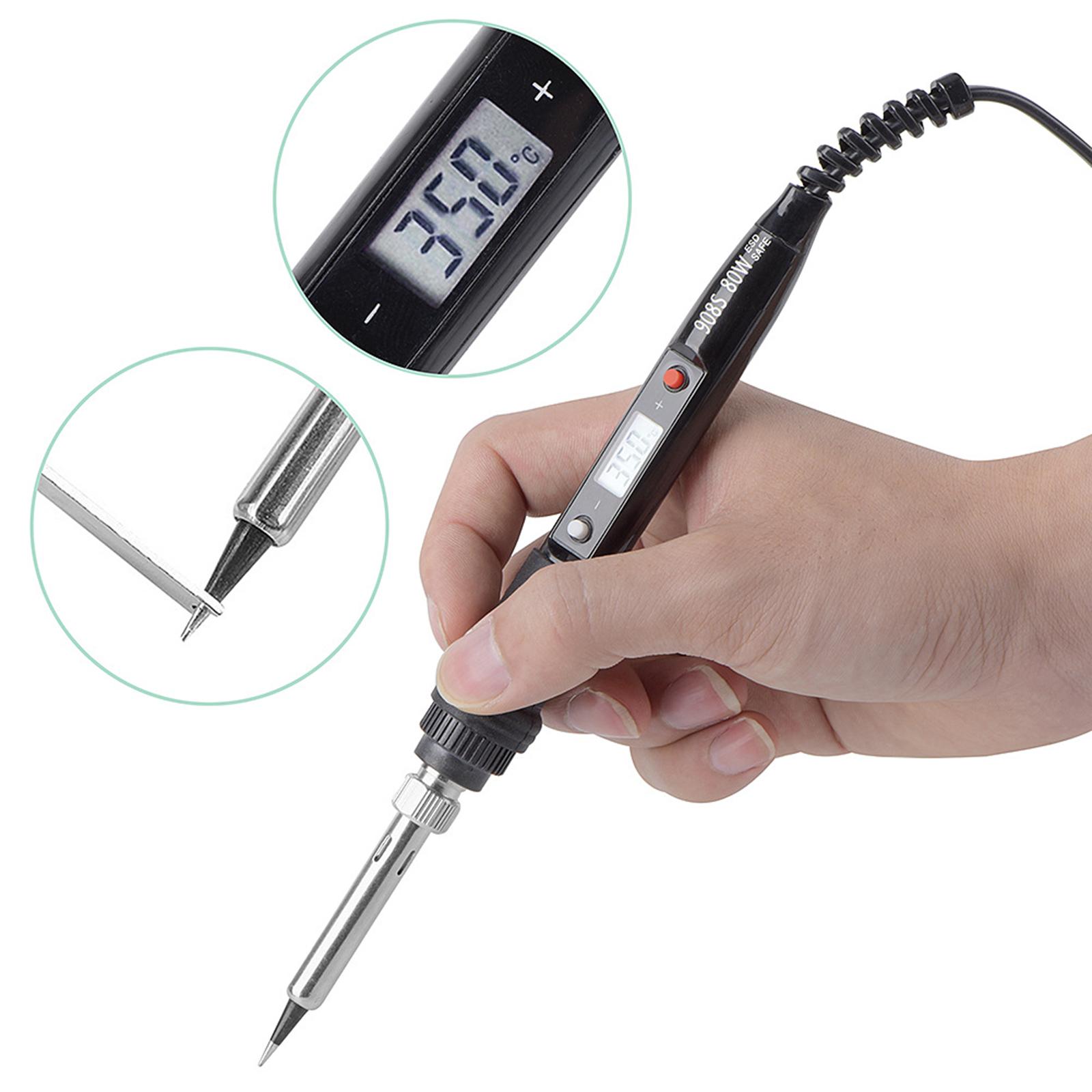 80W Professional Soldering Iro - Electronics Repair Hobby recension och pris