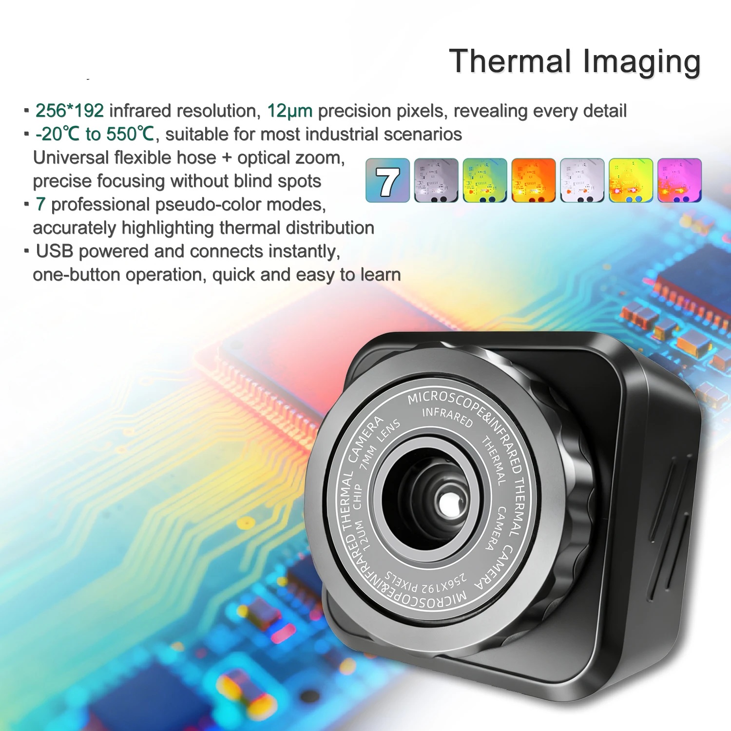 YIZHAN Thermal Imager 256*192  - Electronics Repair Tools recension och pris