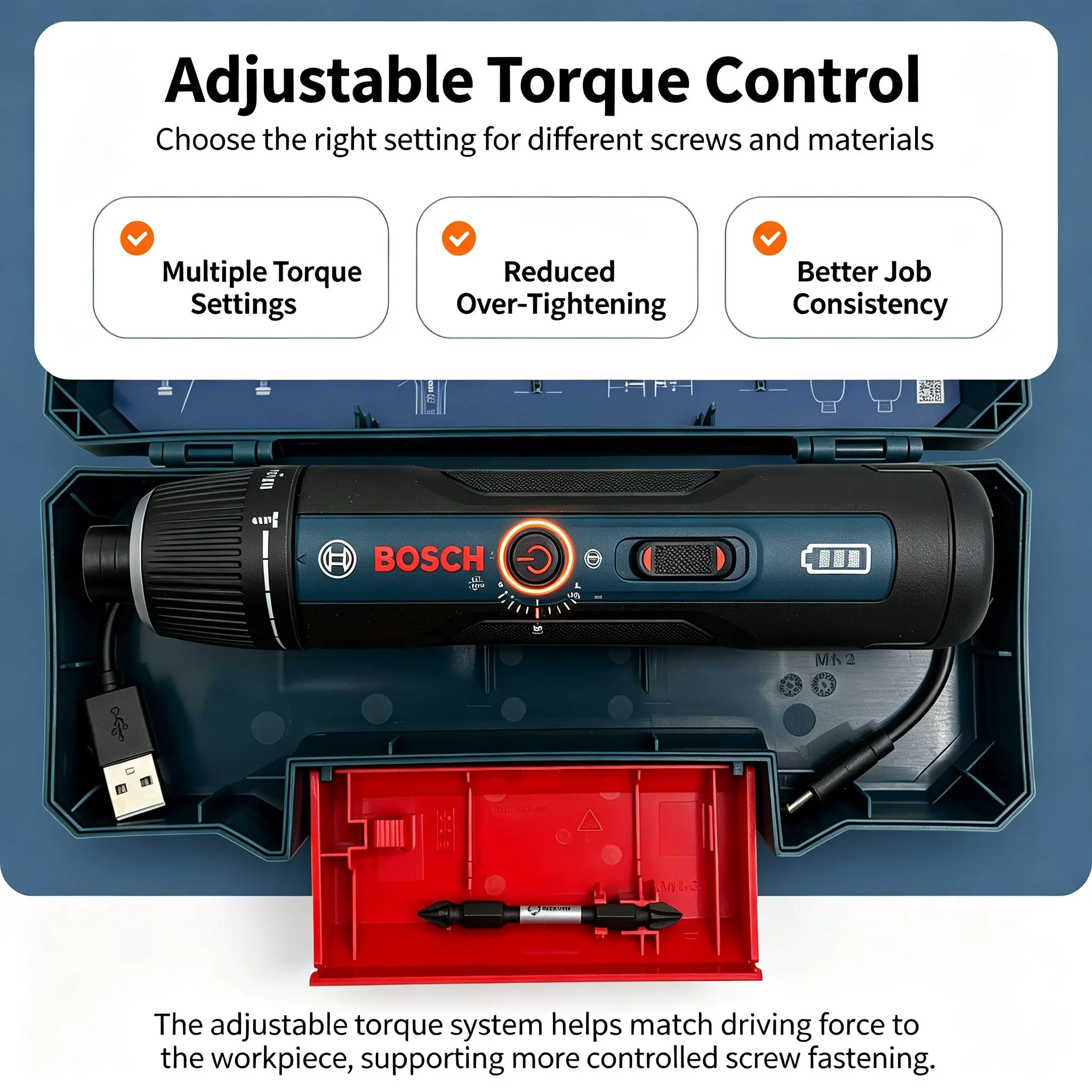 Bosch GSD4V-5 3.6V Cordless El - Electronics Repair Tools recension och pris