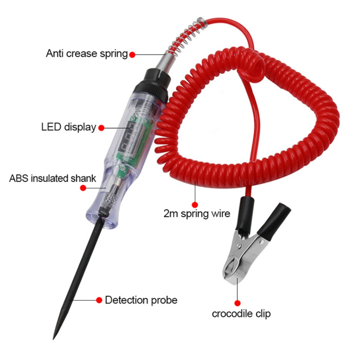 Car Truck Voltage Circuit Test - Electronics Repair Tools recension och pris
